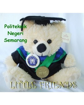 Boneka Wisuda Politeknik Negeri Semarang (25 cm)